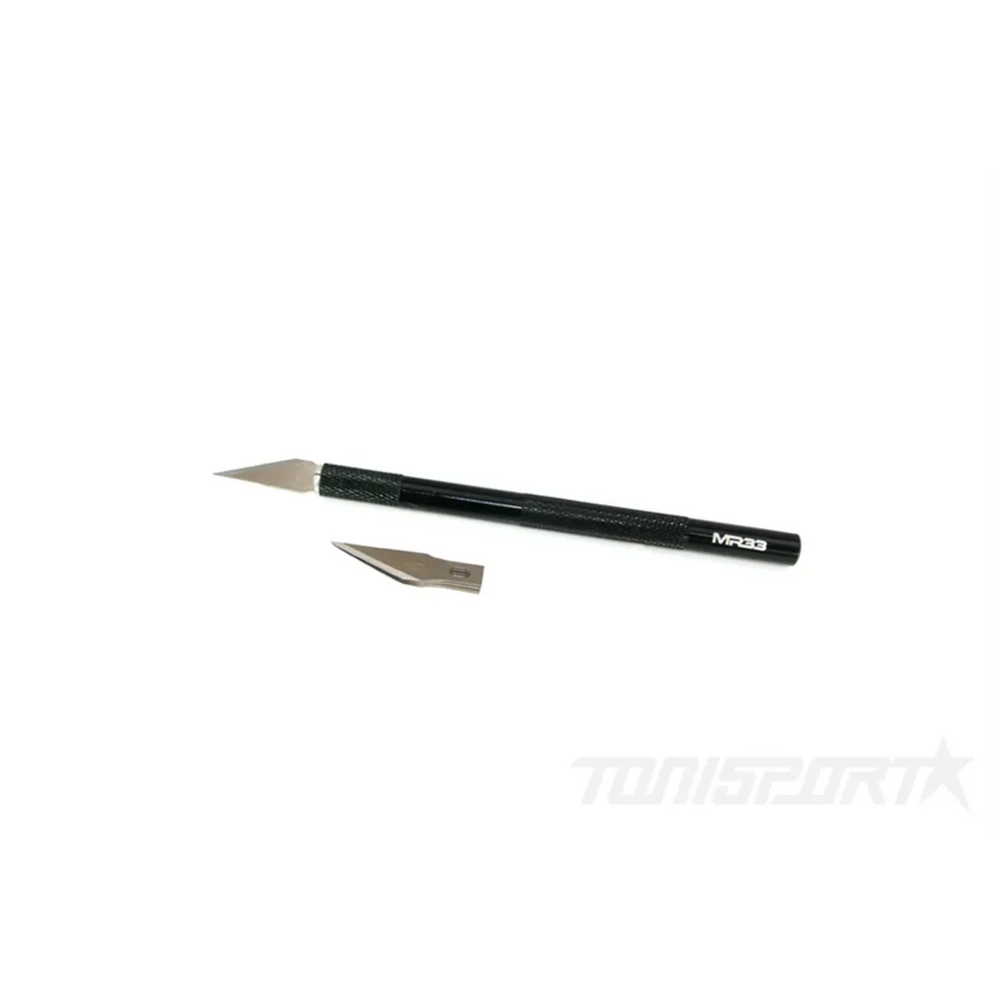 MR33 Black Scalpel + Replaceable Blades (5)