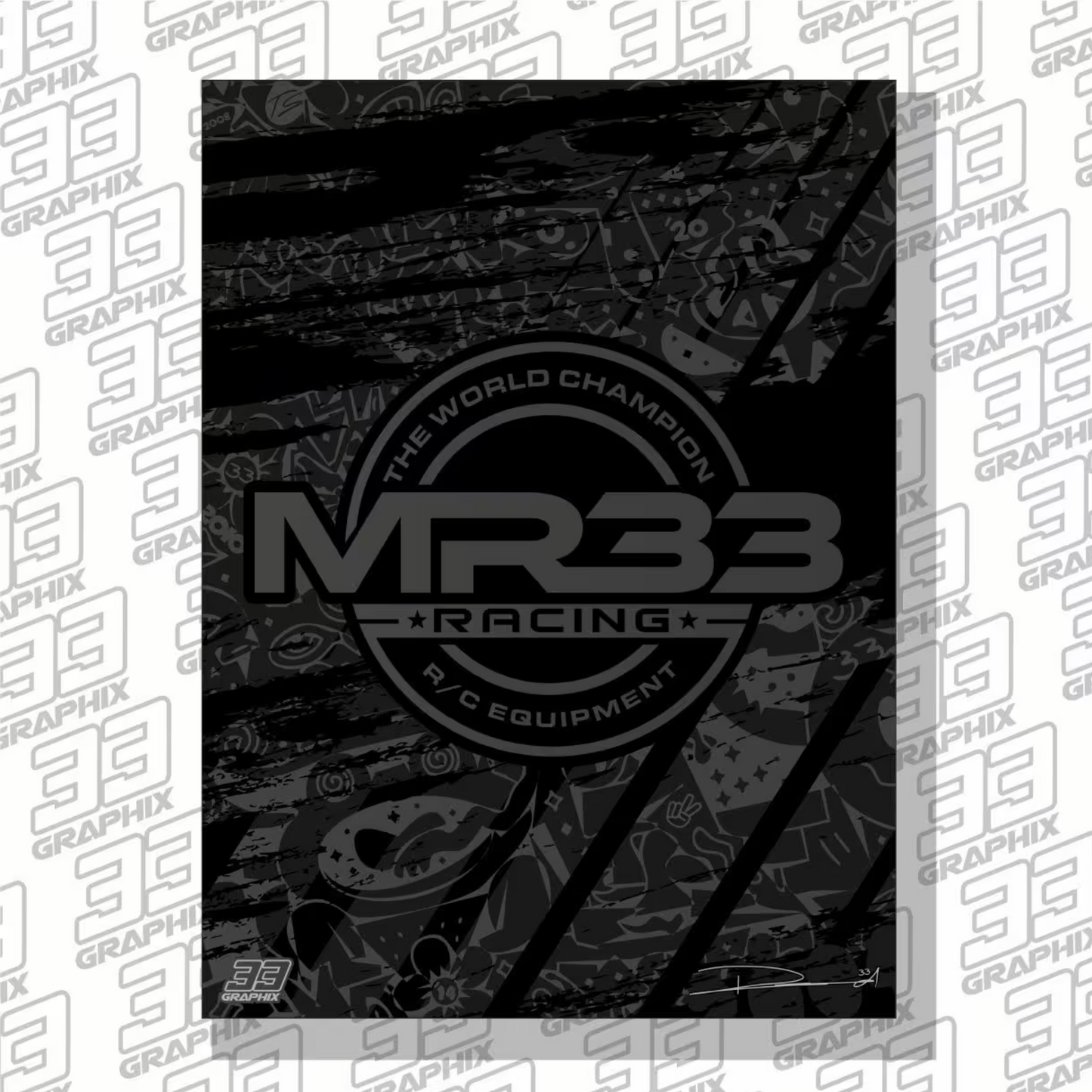 MR33 SIGNATURE Setup Board Onroad 39x29x1cm