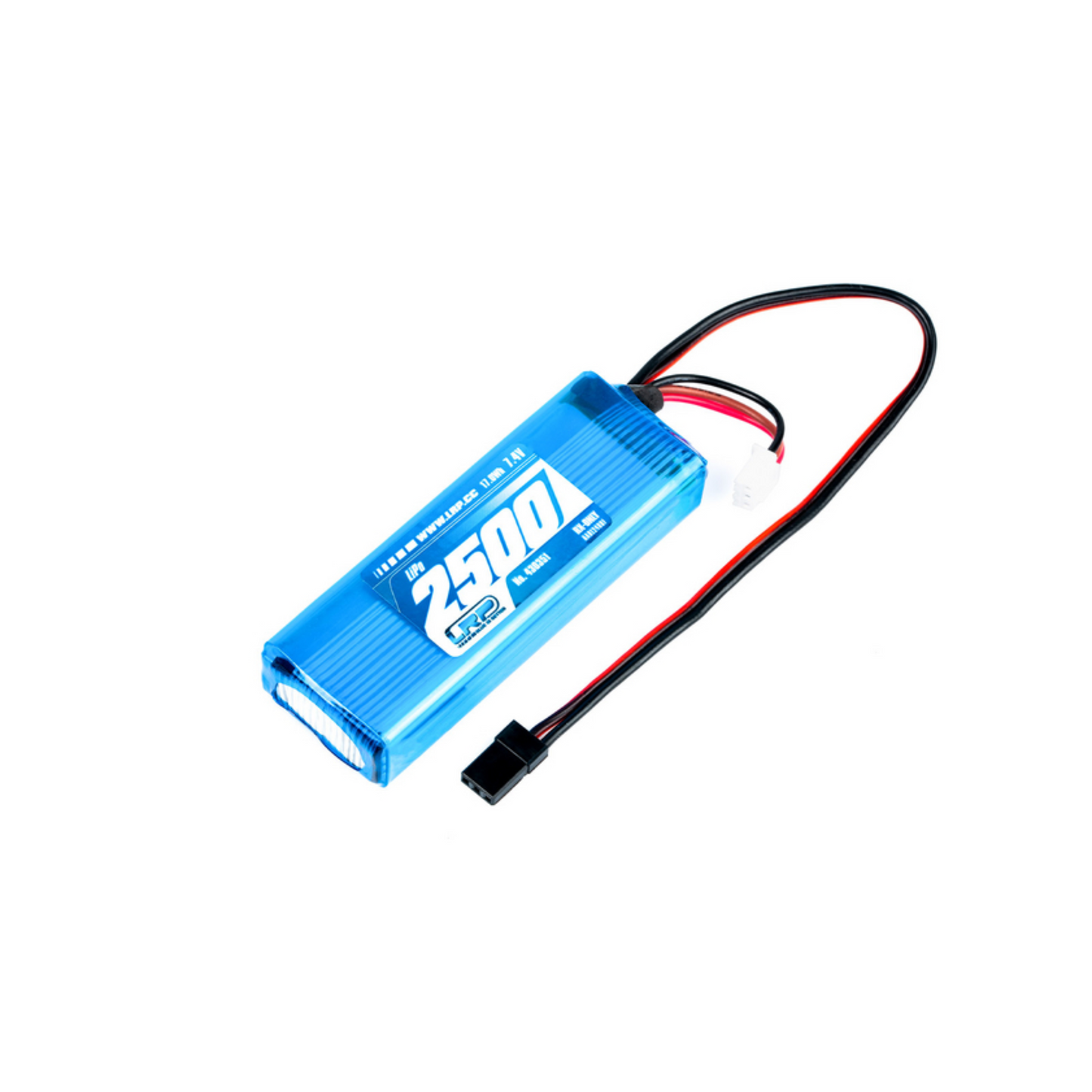 LRP 2500mah RX-PACK 2/3A STRAIGHT 7.4V