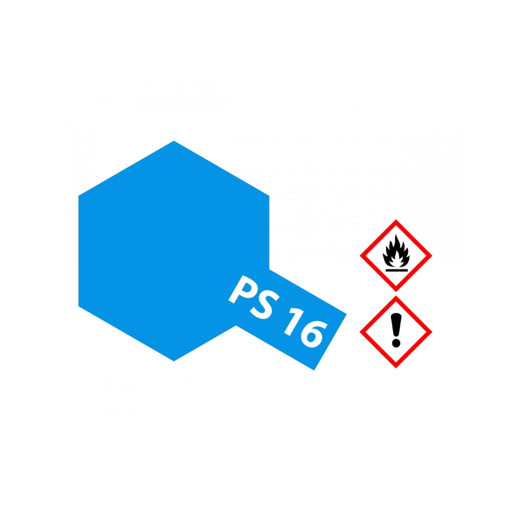 PS-16 Metallic Blue Blue Polycarbonate 100ml