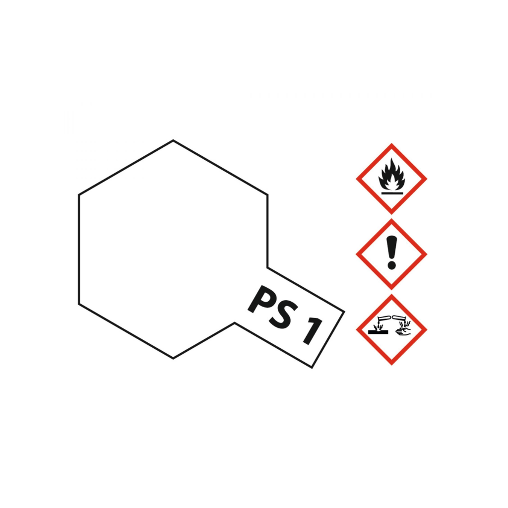 PS-1 White Polycarbonate 100ml