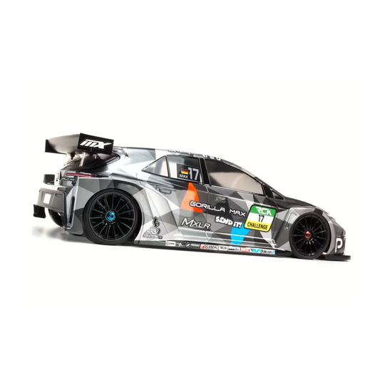 ZooRacing Gorilla MAX 1:10 FWD Car 190mm Body (clear) 0,7mm - REGULAR