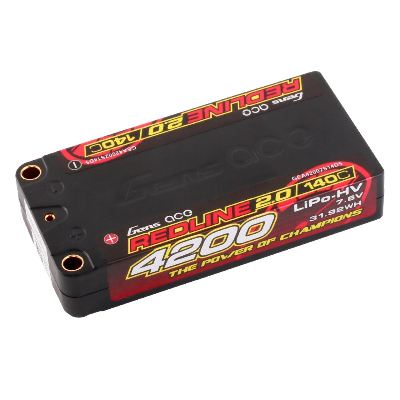2s 4200mAh -140C - Gens Ace Redline HV Shorty