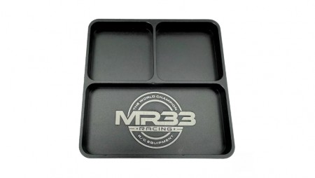 MR33 Aluminum Parts Tray - Black