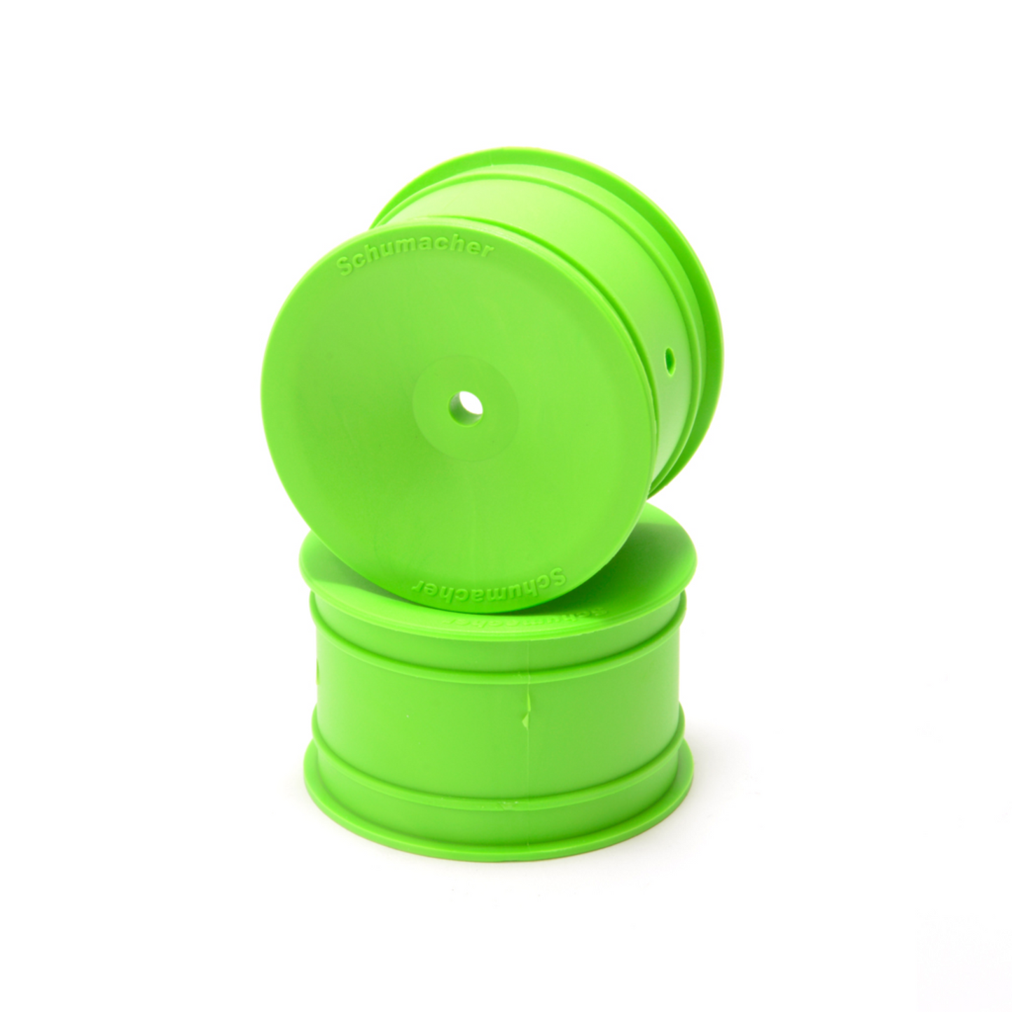Schumacher Wheel Rear 1/10 Offroad - Green (2pcs)