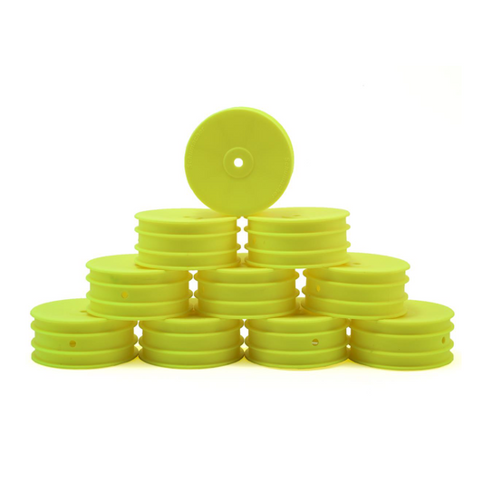Schumacher Wheel 4WD Front - Yellow (10pcs)