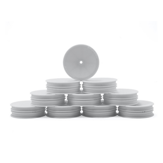 Schumacher Wheel 2WD Front Slim - White (10pcs)