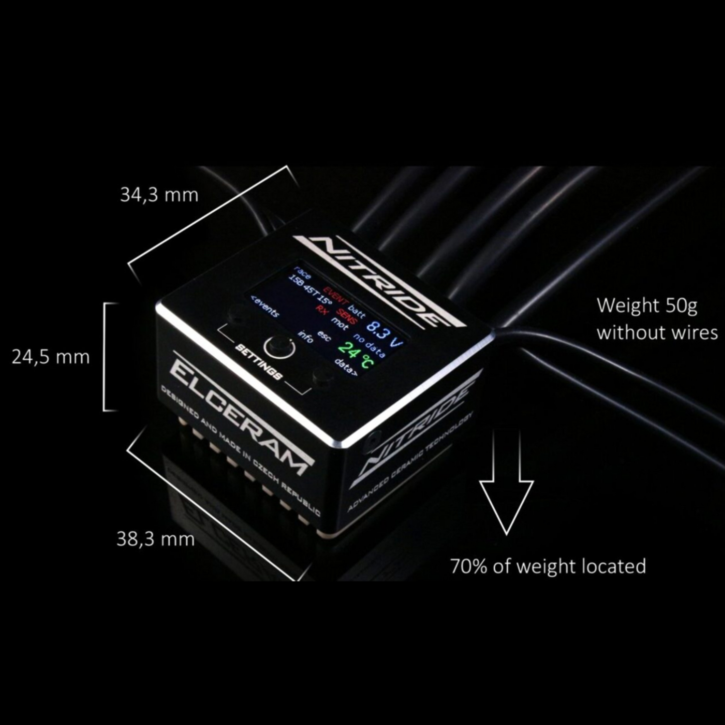 Elceram NITRIDE 1/10 ESC 180A