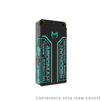 CAYOTE Racing 4600mAh 2S Shorty LiPo-batteri 7,6V 145C