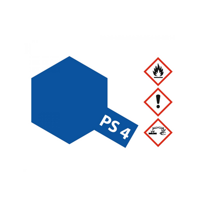 PS-4 Blue Polycarbonate 100ml