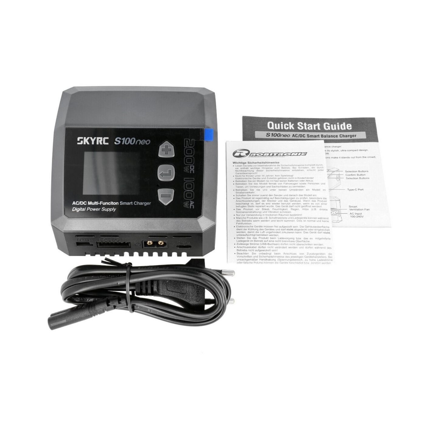 SkyRC S100 Neo Charger AC100W/DC200W