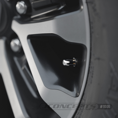 Finnisher Titanium Valve Stem Cover - (4pc)