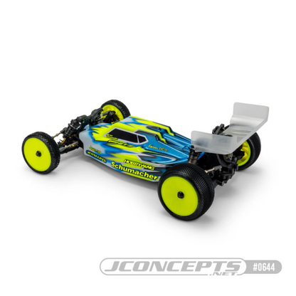 S15 - Schumacher Cougar LD3 kropp m/ Carpet/Astro/Dirt bakvinge, Lightweight