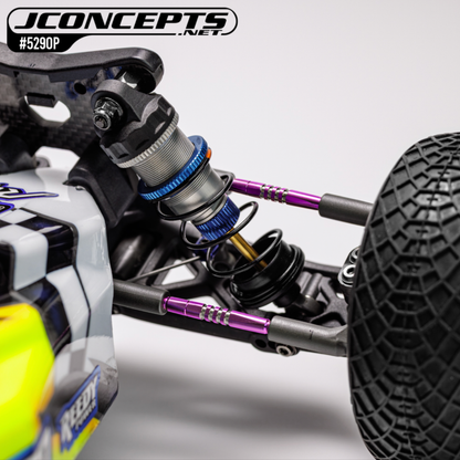 JConcepts RC10B7 Fin Titanium Turnbuckle Set - Purple