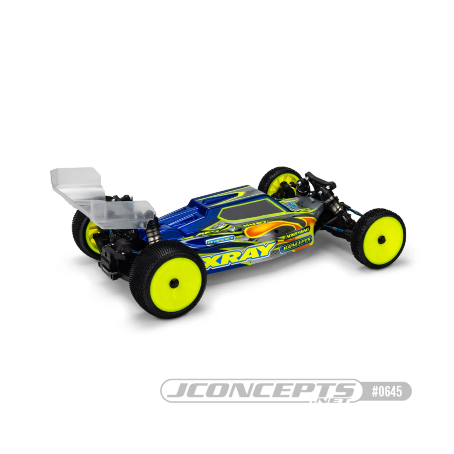 JConcepts S15 - XRAY XB2 2024 w/ Carpet / Turf / Dirt wing - LW