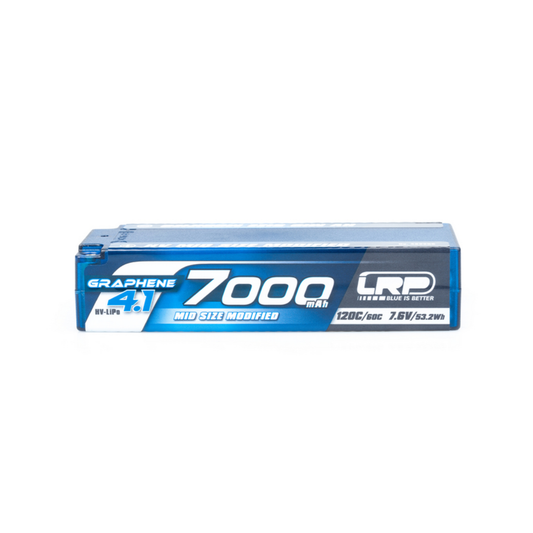 LRP Mid Size Modified 7000mAh Battery - 7.6V LiPo - 120C/60C