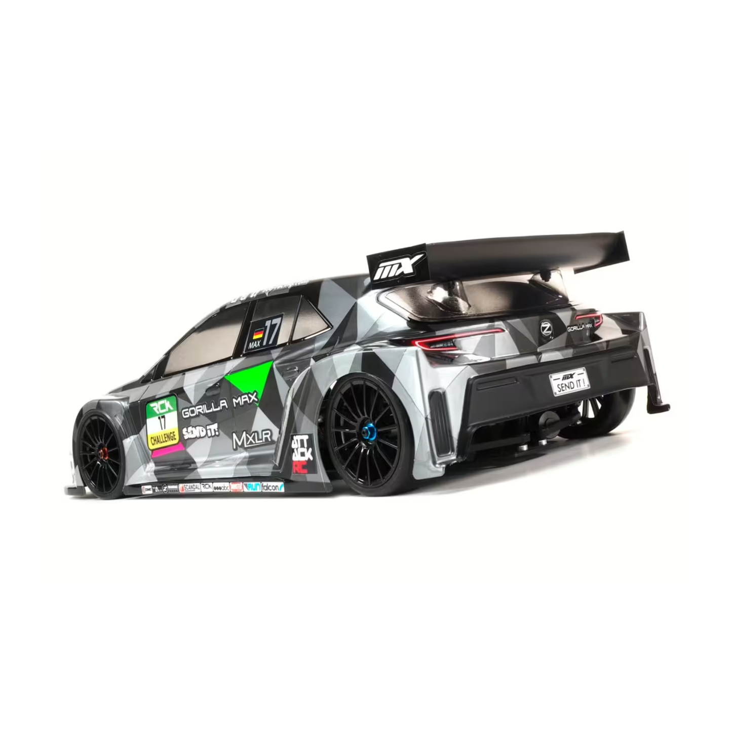 ZooRacing Gorilla MAX 1:10 FWD Car 190mm Body (clear) 0,7mm - REGULAR