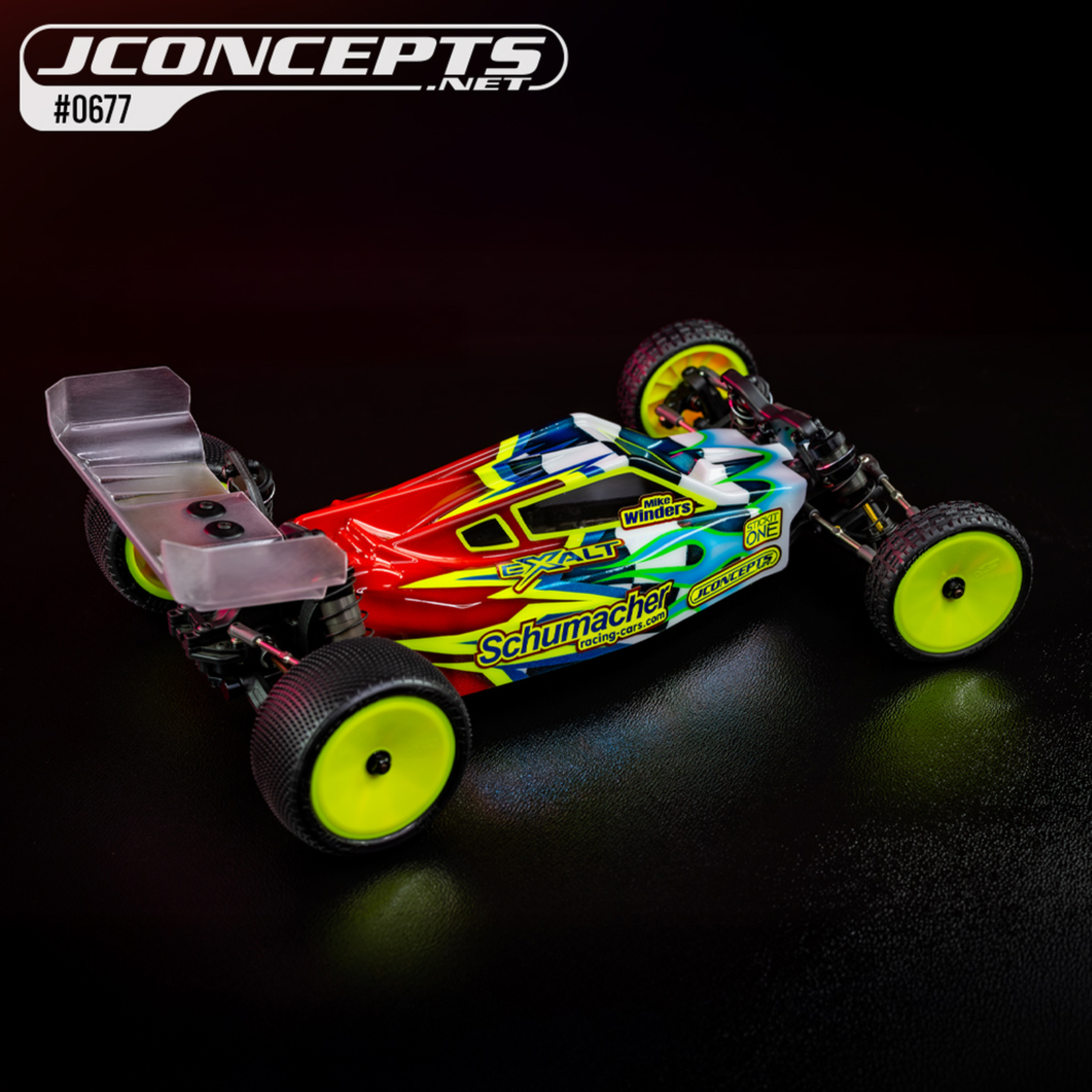 JConcepts P2 - Schumacher Cougar LD3 w/ Carpet / Turf / Dirt wing - LW