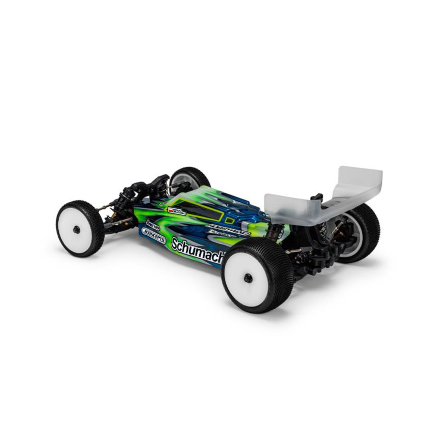 JConcepts F2 Cougar LD3 Body w/ Carpet / Turf / Dirt Wing - LW