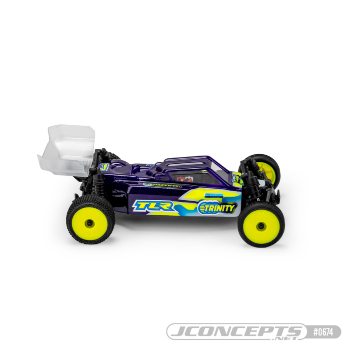 JConcepts F2 - Losi Micro B Body w/ Wing