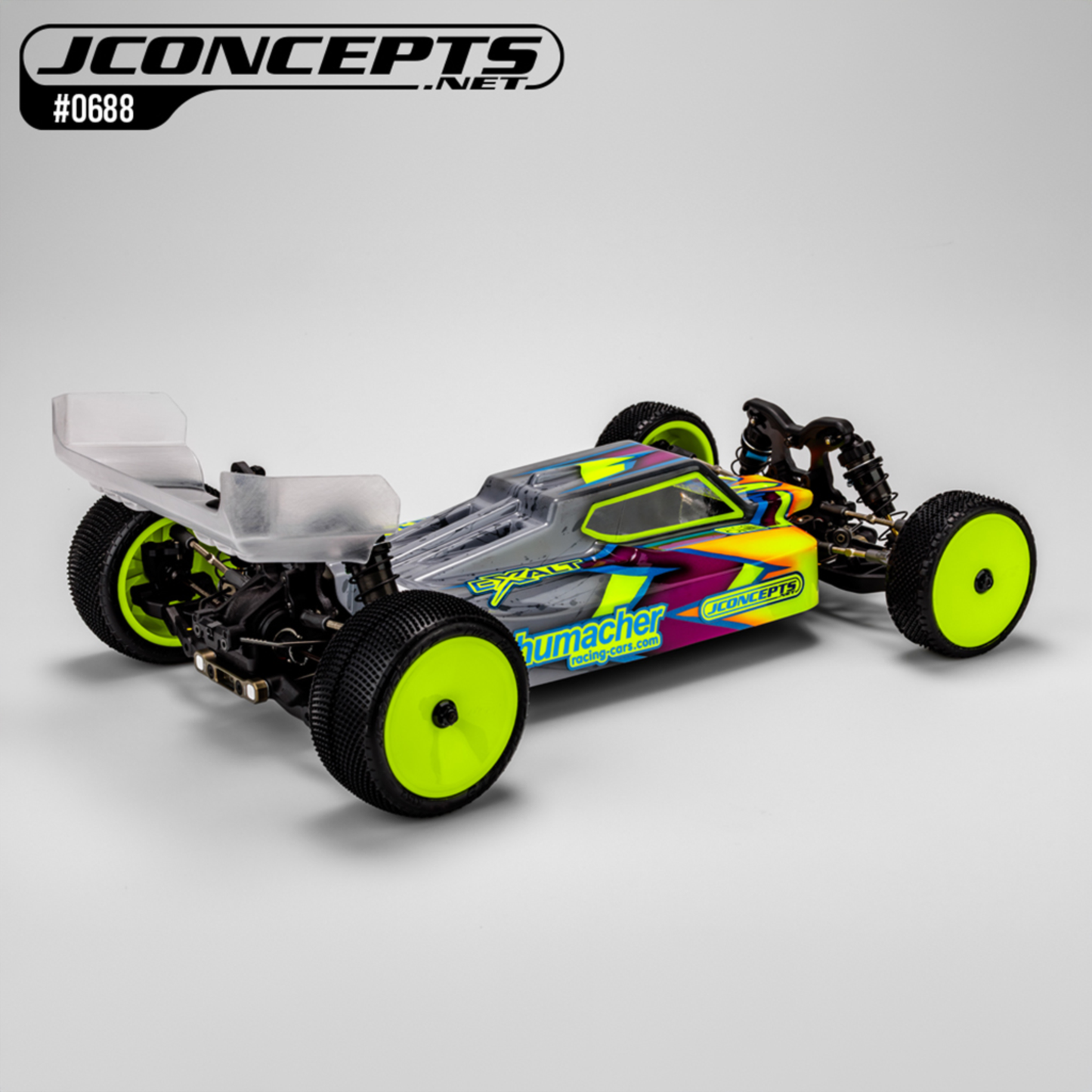 JConcepts S15 CAT PB Body w/ Carpet / Turf / Dirt Wing - LW