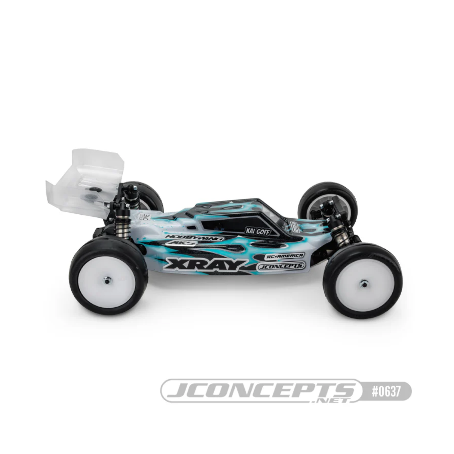 JConcepts F2 - XRAY XB2 2024 w/ Carpet / Turf / Dirt wing - LW