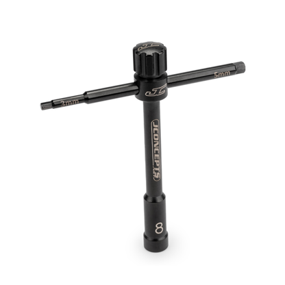 JConcepts Multi-Wrench 8mm (Glow Plug), 3mm | 5mm Wrench