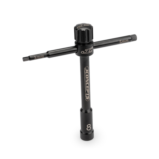 JConcepts Multi-Wrench 8mm (Glow Plug), 3mm | 5mm Wrench