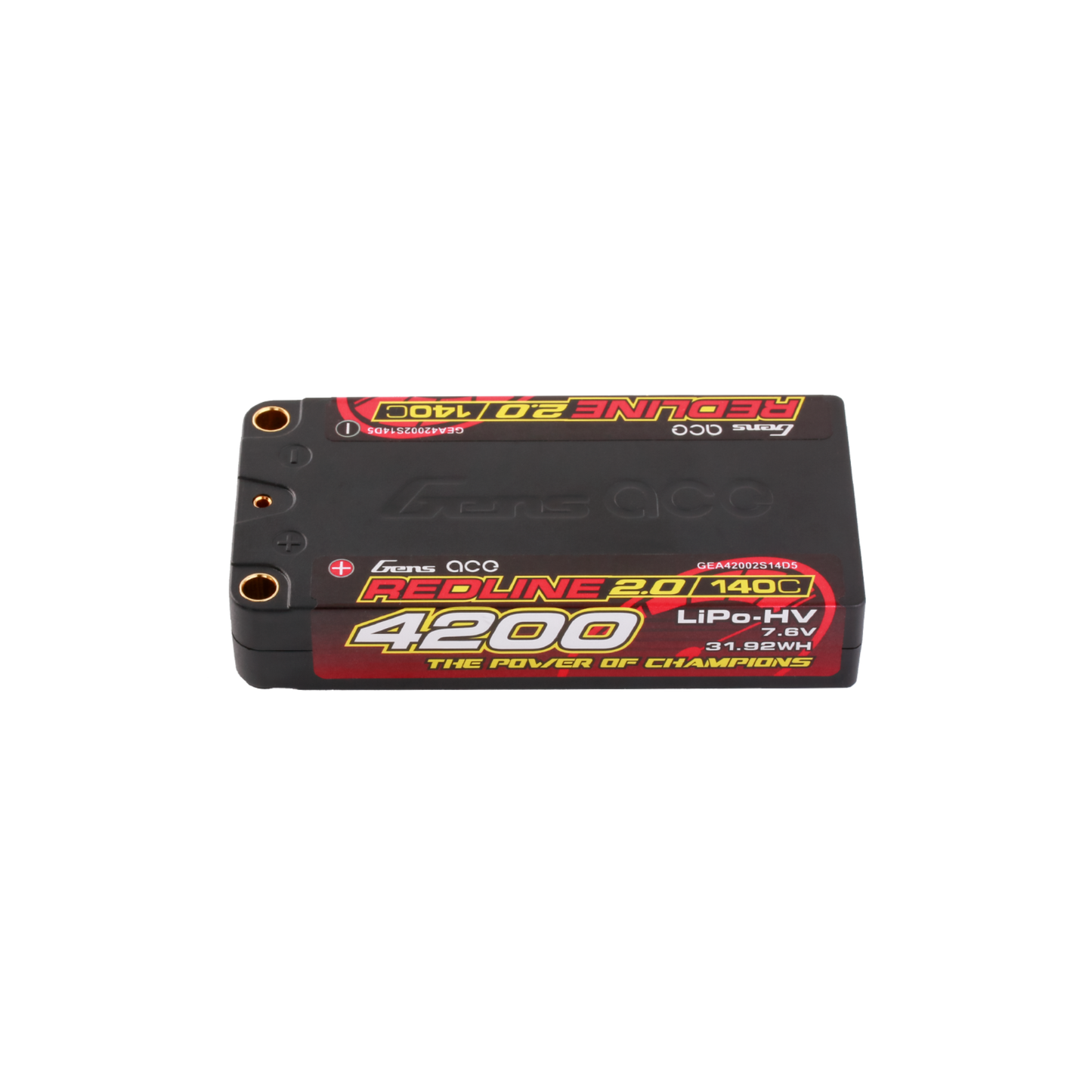 Gens Ace Redline 2.0 HV - 2s LiPo Shorty 4200mAh - 140C