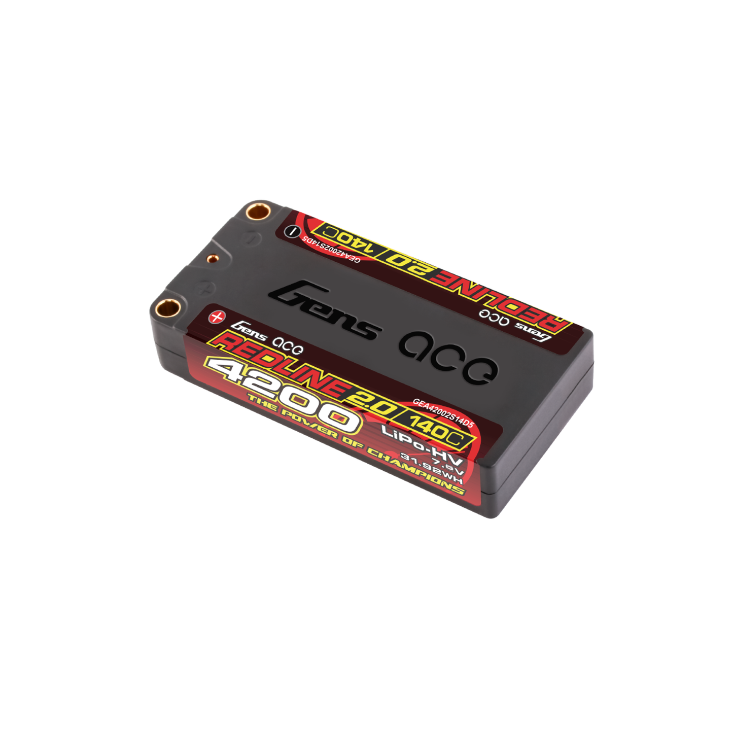 Gens Ace Redline 2.0 HV - 2s LiPo Shorty 4200mAh - 140C