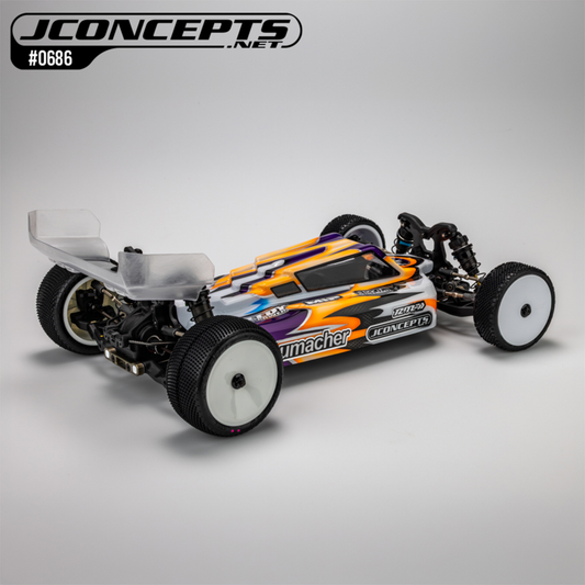 JConcepts F2 CAT PB body w/ Carpet / Turf / Dirt Wing - LW