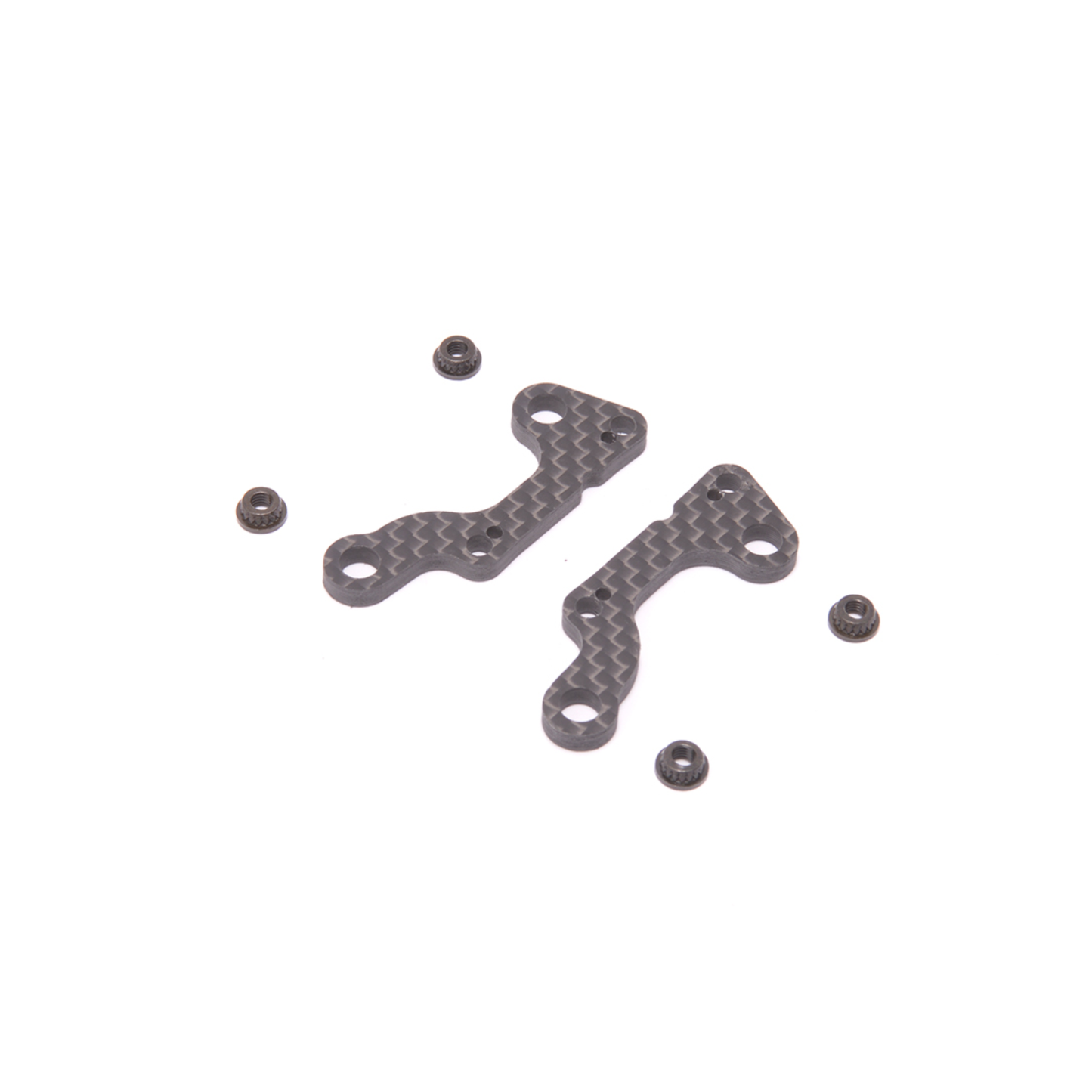 Schumacher C/F 1 Notch Front Link Mount - Mi9,FT9 (pr)