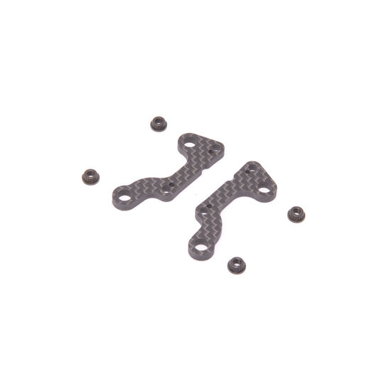 Schumacher C/F 1 Notch Front Link Mount - Mi9,FT9 (pr)