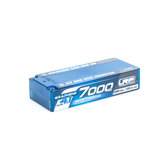 LRP Mid Size Modified 7000mAh Battery - 7.6V LiPo - 120C/60C