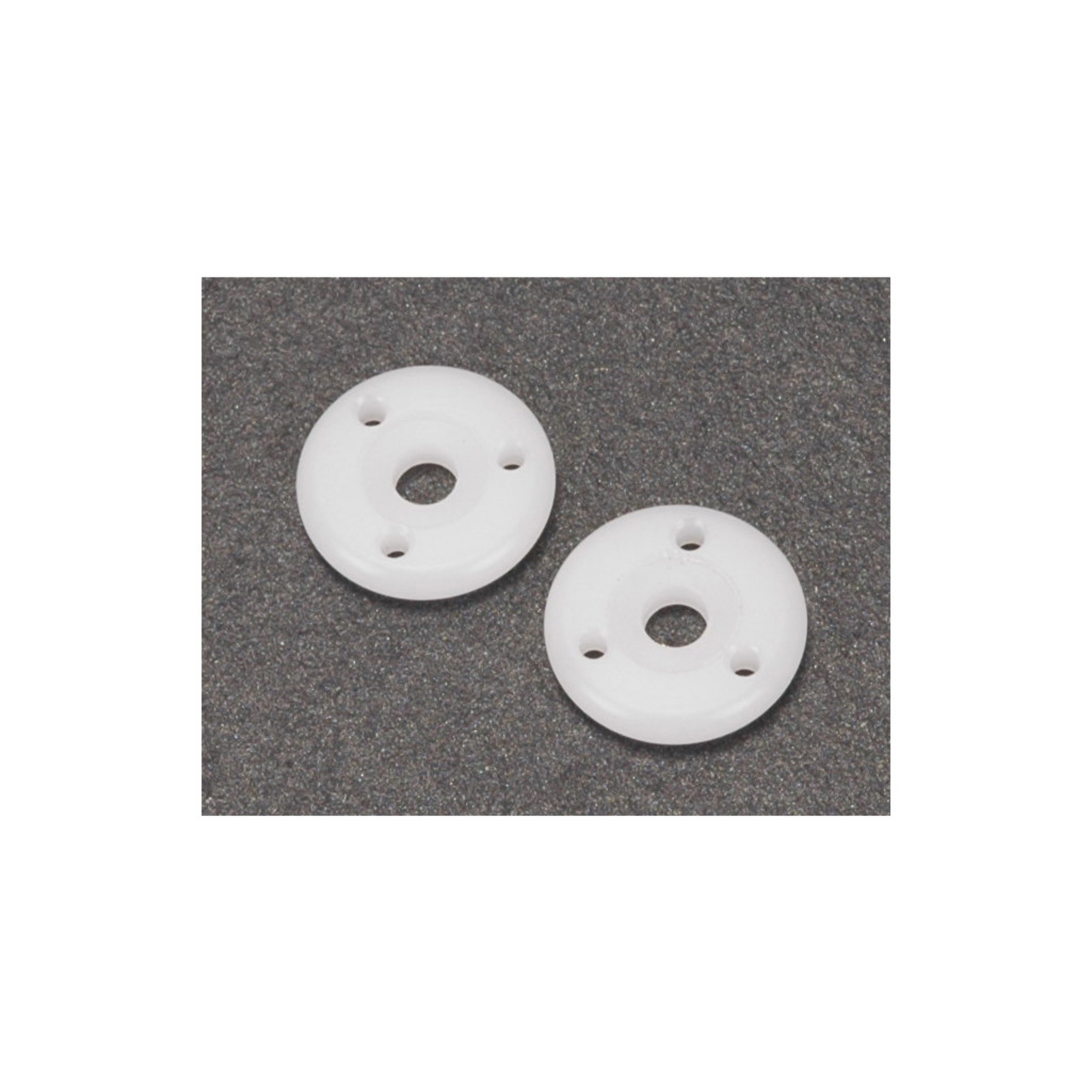 Schumacher Big Bore Piston: 3 Hole White 1.5 Rounded (2)