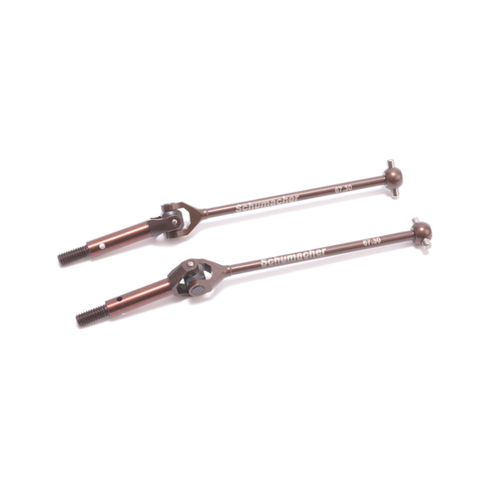 Schumacher Driveshaft Assembled UJ (pr) - LD3