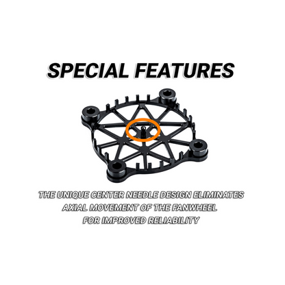 NOSRAM Alloy Safety Mesh V2 for 40mm Fan - Black
