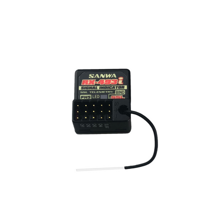 Sanwa M17 Radio Set with RX493i