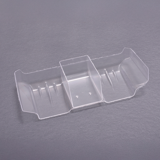 AEROX 1/10 Wide Rear Wing - 1mm Clear (2 part)