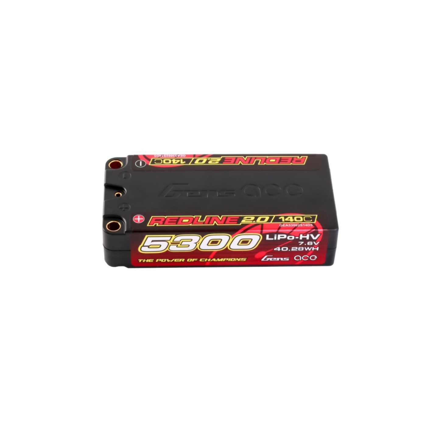 2s 5300mAh -140C - Gens Ace Shorty Redline 2.0