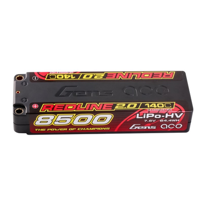 2s 8500mAh -140C - Gens Ace Redline 2.0