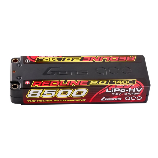 2s 8500mAh -140C - Gens Ace Redline 2.0